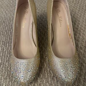 De Blossom Collection Sparkling champagne Heels